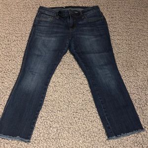 KUT From The Kloth Ankle Straight Leg Jeans